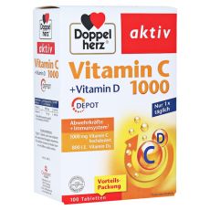 DOPPELHERZ Vitamin C 1000+Vitamin D Depot Tabl. (PZN 16731409)