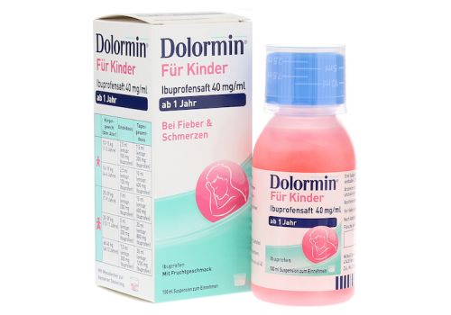 Dolormin für Kinder Ibuprofensaft 40mg/ml – PZN 11528543 (PZN 11528543)