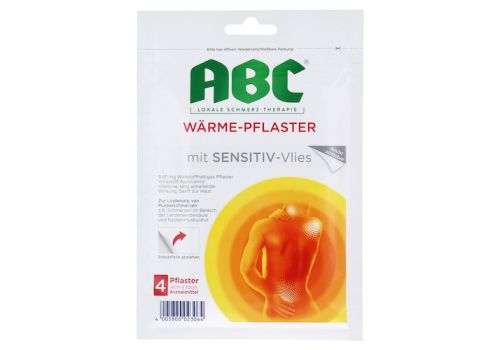 ABC Wärme-Pflaster mit Sensitive-Vlies 9,85mg Hansaplast med – PZN 01033409 (PZN 01033409)