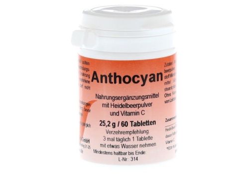 ANTHOCYAN Tabletten – PZN 00838476 (PZN 00838476)