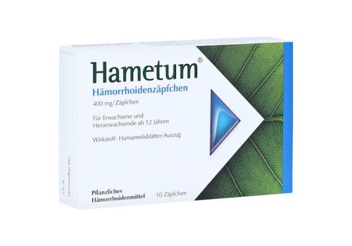 Hametum Hämorrhoidenzäpfchen – PZN 07619493 (PZN 07619493)