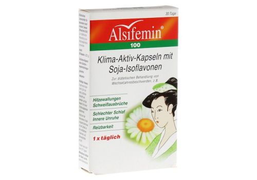 ALSIFEMIN 100 Klima-Aktiv m.Soja 1x1 Kapseln – PZN 01927650 (PZN 01927650)