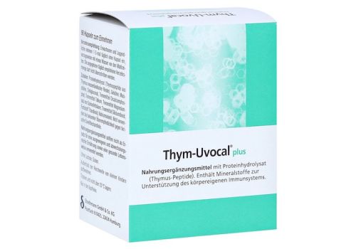THYM UVOCAL plus Hartkapseln – PZN 05917654 (PZN 05917654)