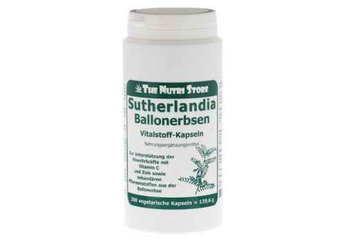 SUTHERLANDIA Ballonerbsen 580 vegetarische Kapseln – PZN 01056095 (PZN 01056095)