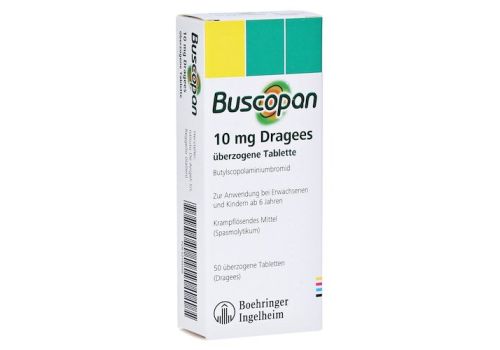 Buscopan 10mg Dragees – PZN 02544566 (PZN 02544566)