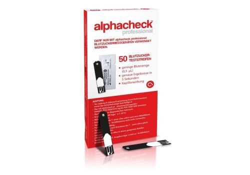 ALPHACHECK professional Blutzuckerteststreifen – PZN 09208529 (PZN 09208529)