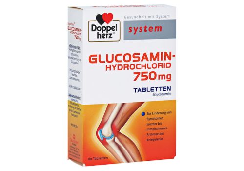 Doppelherz GLUCOSAMIN-HYDROCHLORID 750mg – PZN 04516338 (PZN 04516338)