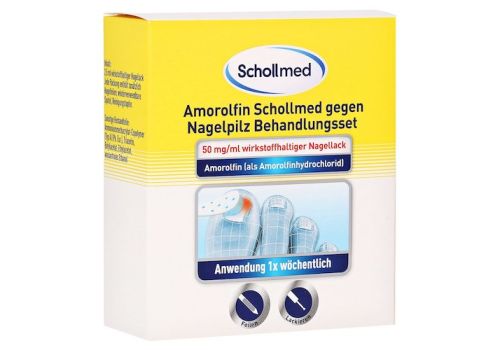Amorolfin Schollmed gegen Nagelpilz Behandlungsset – PZN 16811261 (PZN 16811261)
