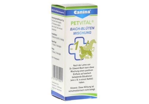 PETVITAL Bachblüten Nr.1 Globuli vet. – PZN 10528535 (PZN 10528535)