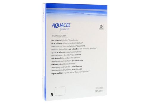 AQUACEL Foam nicht adhäsiv 15x20 cm Verband – PZN 08999859 (PZN 08999859)