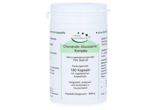 CHONDROITIN GLUCOSAMIN+C Komplex Vegi Kapseln – PZN 03838198 (PZN 03838198)