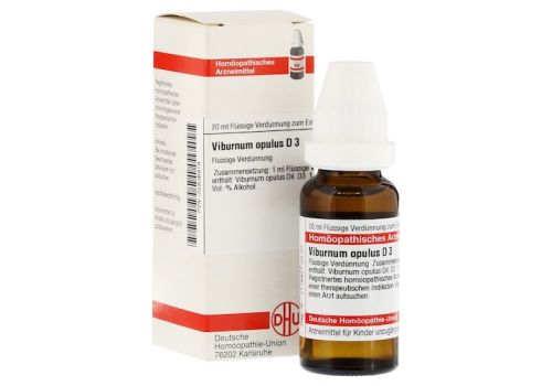 VIBURNUM OPULUS D 3 Dilution – PZN 02806919 (PZN 02806919)