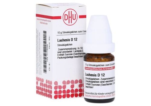 LACHESIS D 12 Globuli – PZN 01776286 (PZN 01776286)