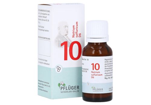 BIOCHEMIE Pflüger 10 Natrium sulfuricum D 6 Glob. – PZN 17278231 (PZN 17278231)