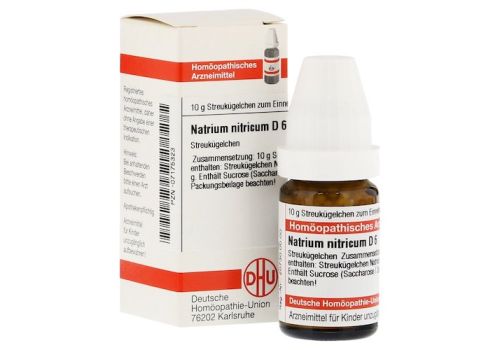 NATRIUM NITRICUM D 6 Globuli – PZN 07175323 (PZN 07175323)