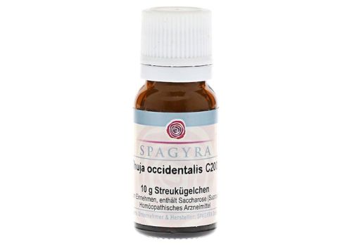 THUJA OCCIDENTALIS C 200 Globuli – PZN 11556002 (PZN 11556002)