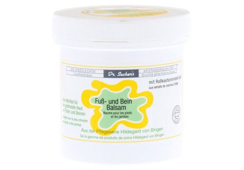 FUSS- UND BEIN BALSAM mit Rosskastanien Extrakt – PZN 09606632 (PZN 09606632)