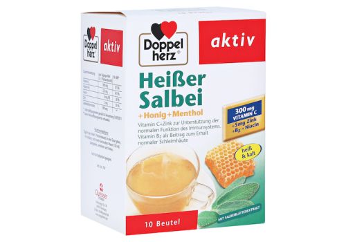 Doppelherz aktiv Heißer Salbei + Honig + Menthol – PZN 10339389 (PZN 10339389)
