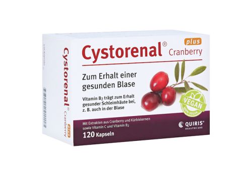 Cystorenal Cranberry plus Kapseln – PZN 05022555 (PZN 05022555)