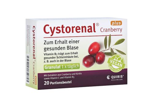 CYSTORENAL Cranberry plus – PZN 07635730 (PZN 07635730)