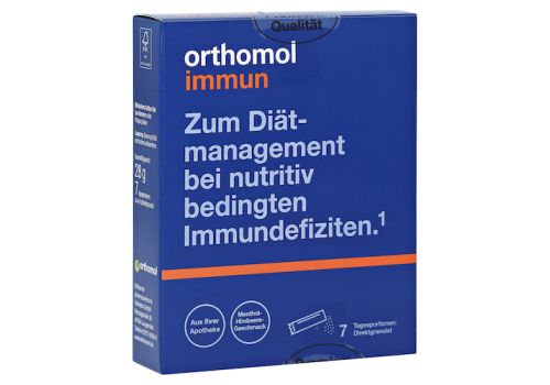 Orthomol Immun Direktgranulat Menthol-Himbeere – PZN 08885943 (PZN 08885943)