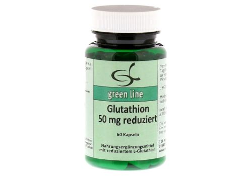 GLUTATHION 50 mg reduziert Kapseln – PZN 10092061 (PZN 10092061)