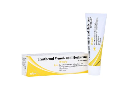 Panthenol Wund- und Heilcreme JENAPHARM 50mg/g – PZN 08814541 (PZN 08814541)
