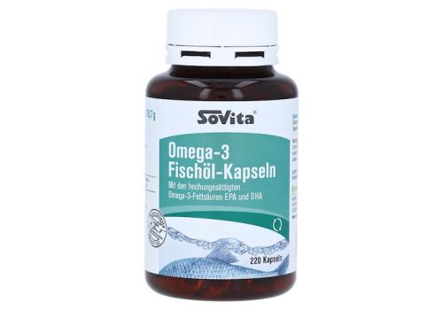 SOVITA CARE Omega-3 Fischöl-Kapseln – PZN 10392521 (PZN 10392521)