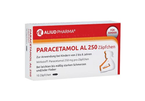 Paracetamol AL 250 – PZN 03295071 (PZN 03295071)