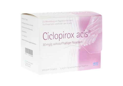Ciclopirox acis 80mg/g – PZN 11510388 (PZN 11510388)