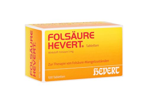 Folsäure-Hevert – PZN 03477352 (PZN 03477352)