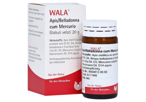 APIS BELLADONNA cum Mercurio Globuli – PZN 08783639 (PZN 08783639)