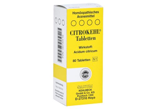 CITROKEHL Tabletten – PZN 00733116 (PZN 00733116)