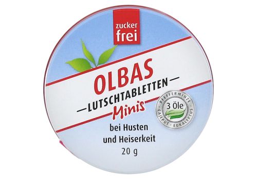 OLBAS Minis Lutschtabletten zuckerfrei – PZN 06903542 (PZN 06903542)