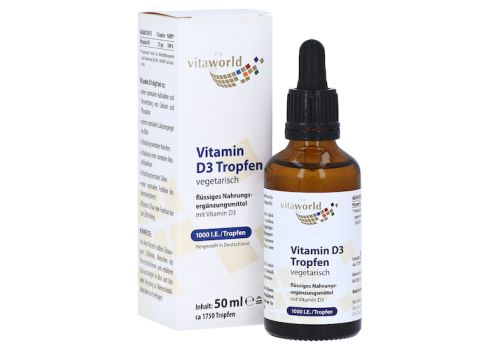 VITAMIN D3 1.000 I.E. pro Tag Tropfen z.Einnehmen – PZN 14238490 (PZN 14238490)