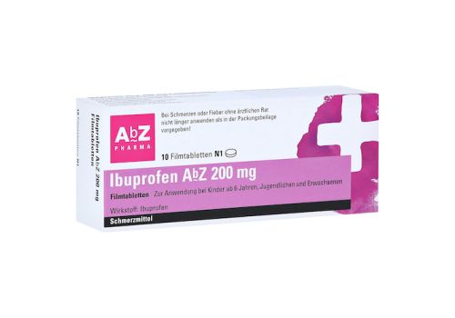 Ibuprofen AbZ 200mg – PZN 01016032 (PZN 01016032)