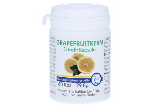 GRAPEFRUIT KERN Extrakt Kapseln – PZN 08815428 (PZN 08815428)