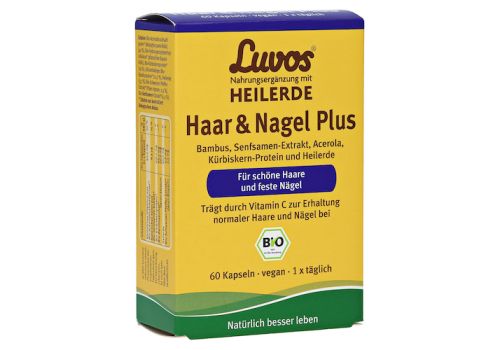 LUVOS Heilerde Bio Haar & Nagel Plus Kapseln – PZN 13780809 (PZN 13780809)