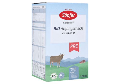 TÖPFER Lactana Bio Pre Pulver – PZN 06081873 (PZN 06081873)