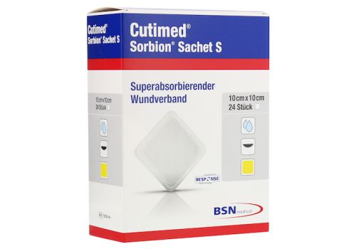 CUTIMED Sorbion Sachet S Wundauflage 10x10 cm – PZN 11361379 (PZN 11361379)