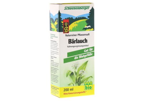 BÄRLAUCH SAFT Schoenenberger Saft – PZN 00692050 (PZN 00692050)