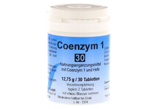 COENZYM 1 Tabletten – PZN 00350800 (PZN 00350800)
