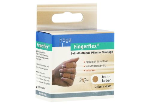 FINGERFLEX 2,5 cmx4,5 m hautfarben latexfrei – PZN 11110884 (PZN 11110884)