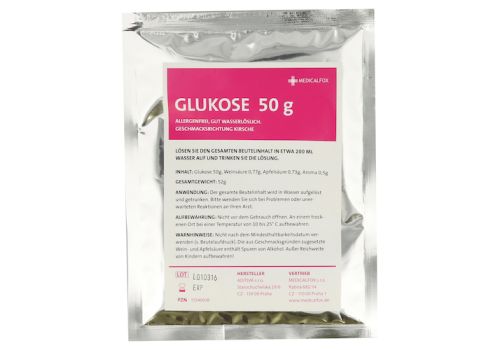 GLUKOSE 50 g Kirsch Plv.z.Her.e.Lsg.z.Einnehmen – PZN 11540018 (PZN 11540018)