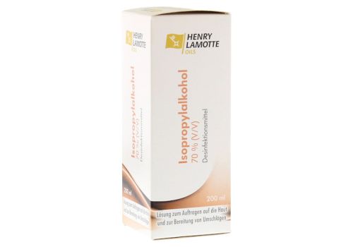 ISOPROPYLALKOHOL 70% V/V Henry Lamotte – PZN 10042778 (PZN 10042778)