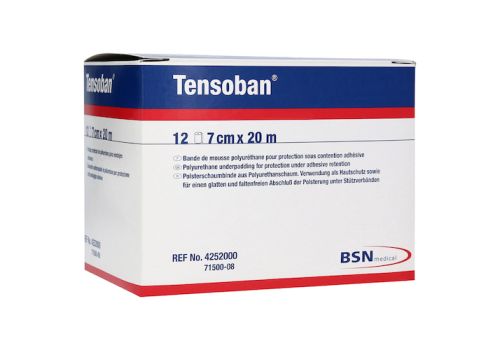 TENSOBAN Polsterschaumbinde 7,5 cmx20 m – PZN 03918336 (PZN 03918336)