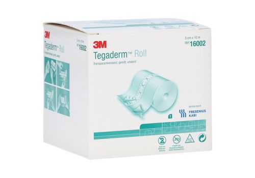 TEGADERM Pflaster 5 cmx10 m Rolle 16002 – PZN 06917550 (PZN 06917550)