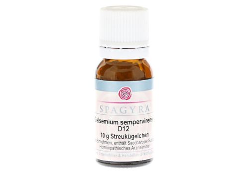 GELSEMIUM SEMPERVIRENS D 12 Globuli – PZN 11187415 (PZN 11187415)
