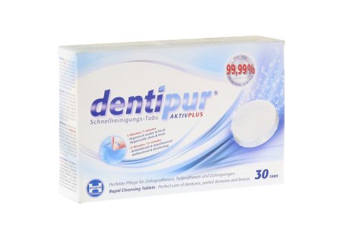 DENTIPUR Schnellreinigungs-Tabletten – PZN 10031958 (PZN 10031958)