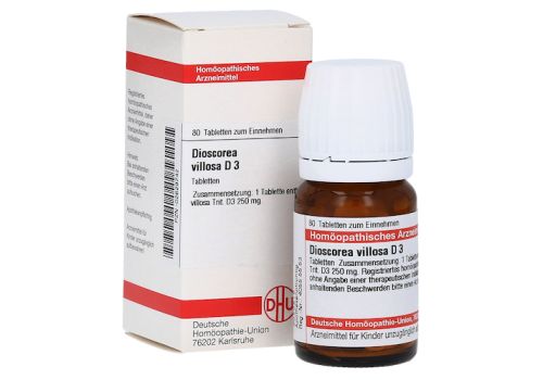 DIOSCOREA VILLOSA D 3 Tabletten – PZN 02629742 (PZN 02629742)